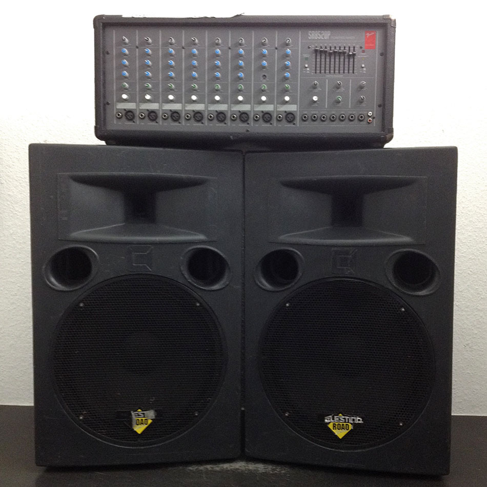 500w PA System for hire