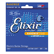 Elixir 12027 Custom Light 9-46 Nanoweb