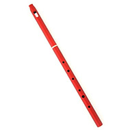 MK Whistles Pro Low D Whistle Satin Red