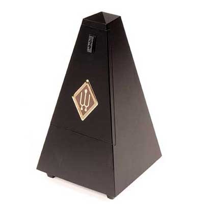 Wittner Pyramid Metronome Black