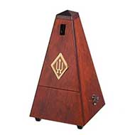 Wittner Pyramid Metronome w/Bell Mahogany