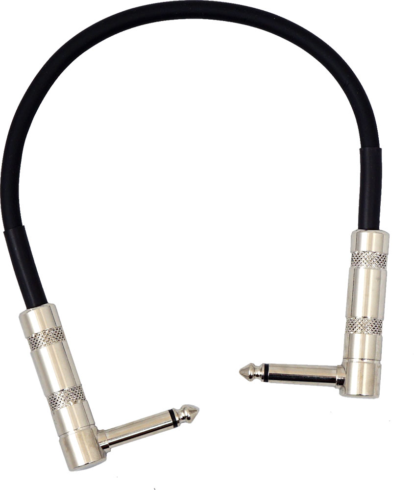Leem Patch Lead 1m Right Angle Connectors