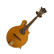 Ashbury AM-370 F Style Mandolin Oval Hole Natural Gloss
