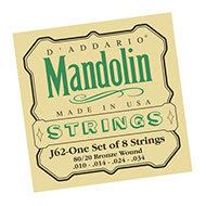Daddario J62 Bronze Light 10-34