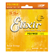 Elixir Polyweb Banjo Medium