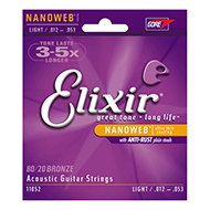 Elixir Nanoweb Bronze Light 12-53