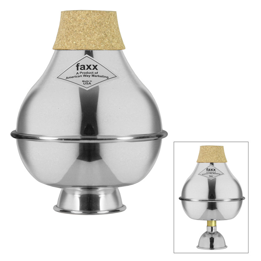 Faxx Trumpet Aluminium Bubble Mute Brass & Woodwind Scayles Music