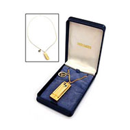 Hohner Little Lady Gold Plated Harmoinca Necklace