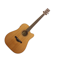 Ibanez AW65ECE-LG Cedar Top Electro