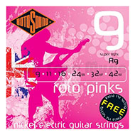 Rotosound Roto 9 Light Pink 9-42