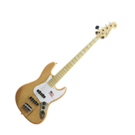 SX SX Jazz Bass Natural Ash 