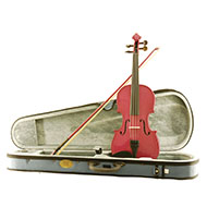 Stentor Harlequin Pink 3/4 Size Violin Outfit