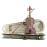Stentor Harlequin Purple 1/2 Size Violin Outfit