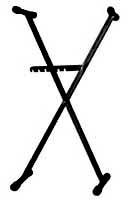 Chord Single Braced Keyboard Stand
