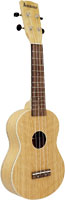 Ashbury AU-40S Soprano Ukulele Flamed Oak