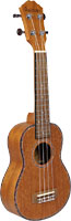 Ashbury AU-85SM Soprano Uke, Mahogany